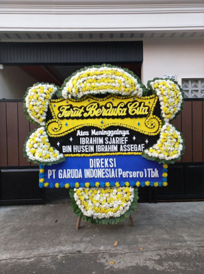 Papan Bunga Duka di Cigadung