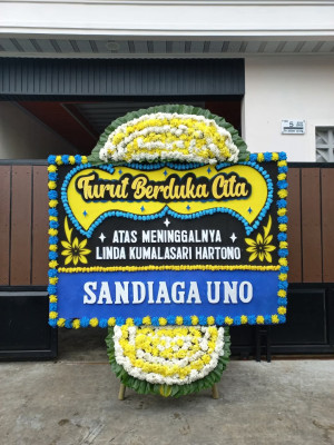 Papan Bunga Duka di Cigadung